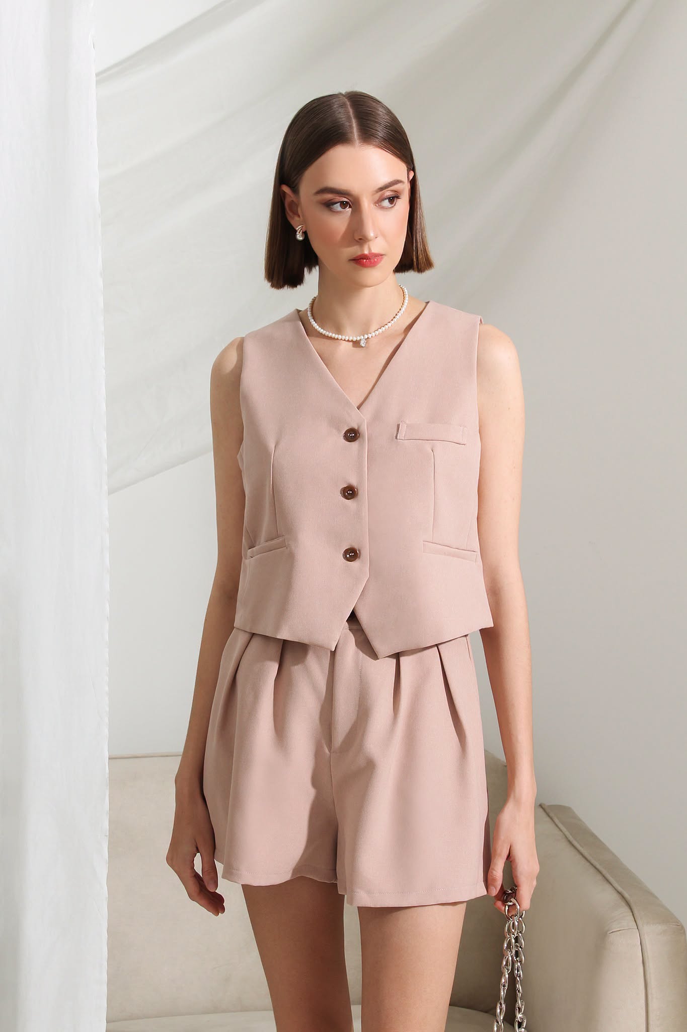 Vest & Shorts Set