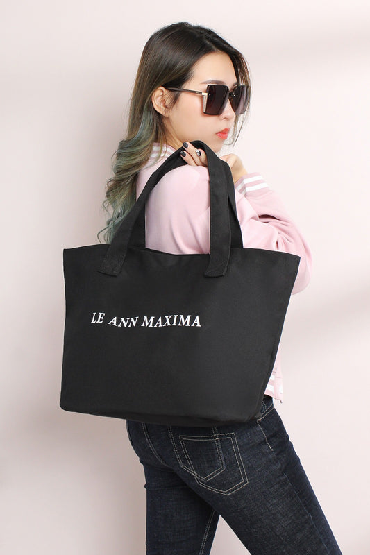 (Free Items) Le Ann Maxima Black Shopping Bag (Not For Sale)