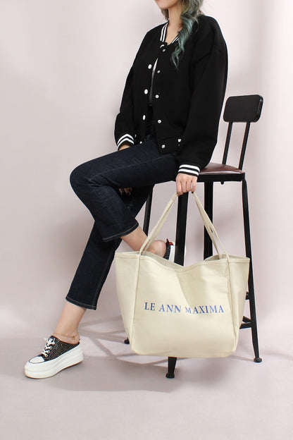 (Free Items) Le Ann Maxima Beige Shopping Bag (Not For Sale)