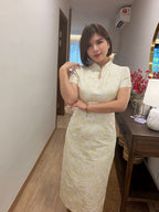 Opaline Garden Cheongsam
