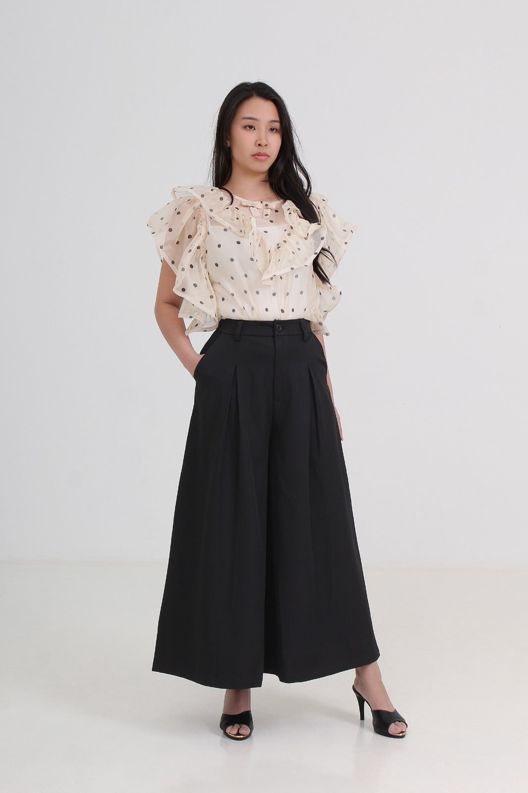Wide Leg Palazzo Pants