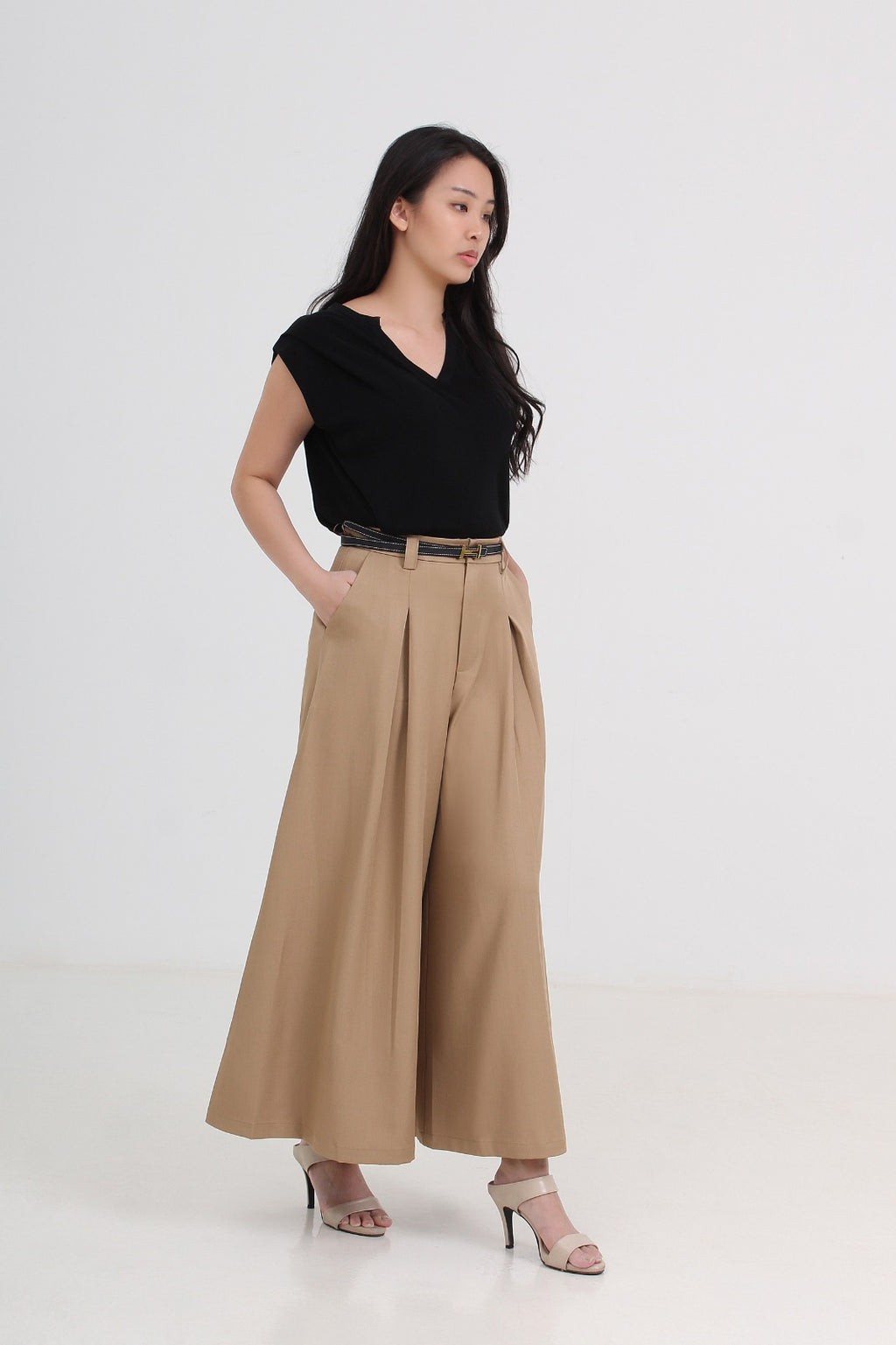 Wide Leg Palazzo Pants