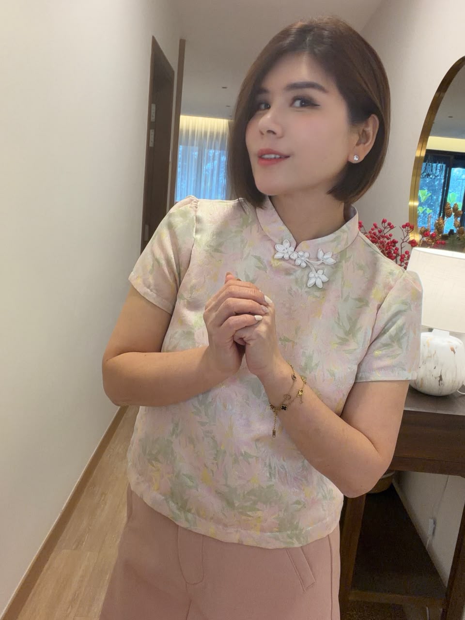 静雅 Jing Ya Qipao Top