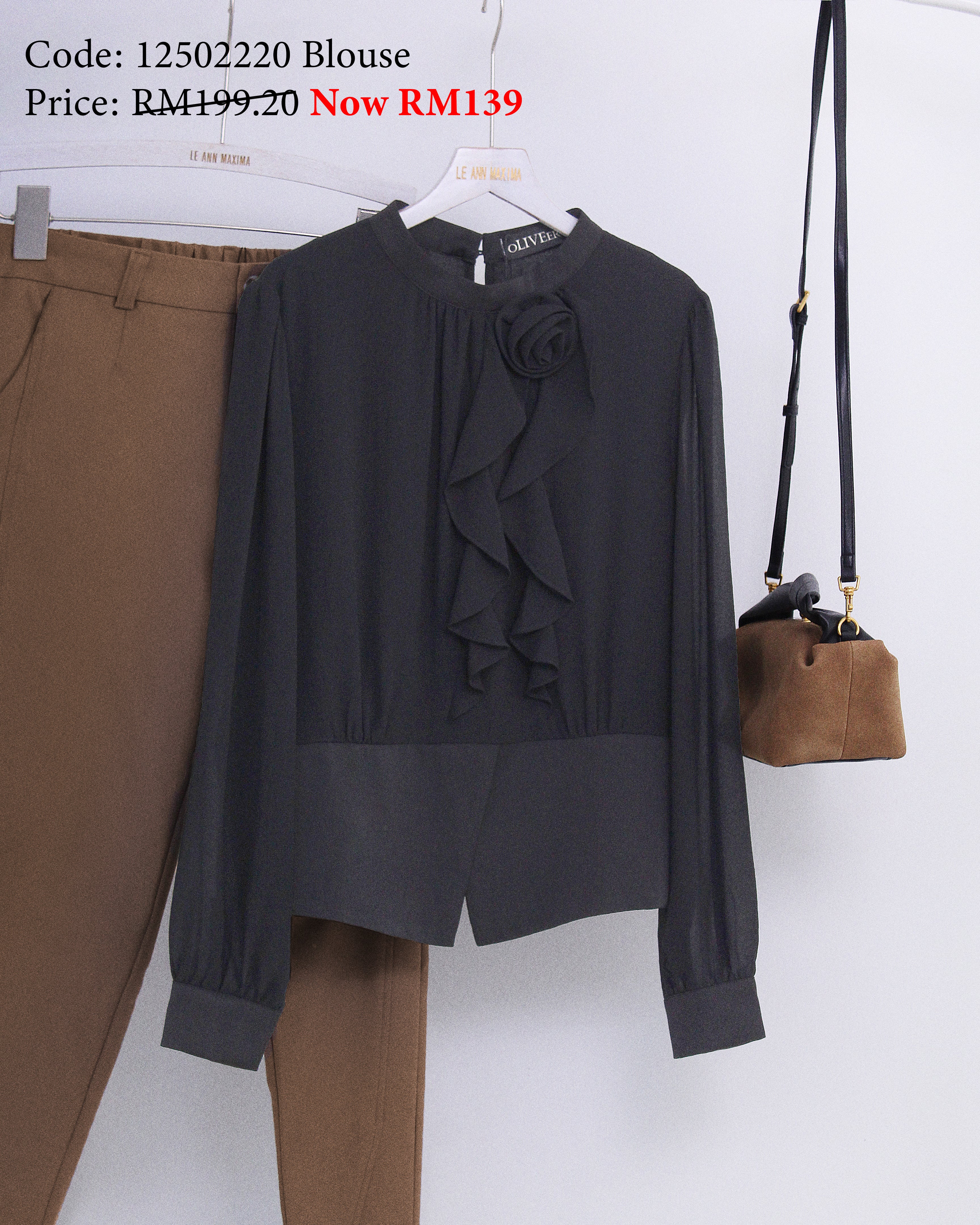 3D Rose Blouse