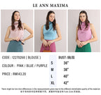 Satin Turtle Neck Top