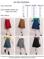 Pleated Skirt [FREE Leather Belt]
