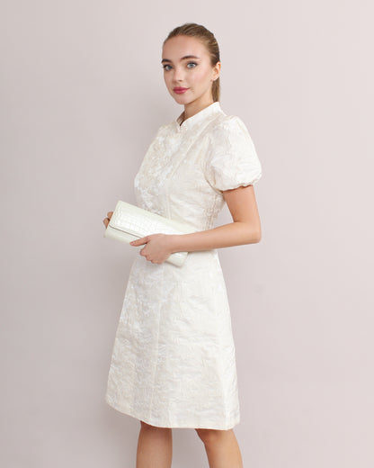 Floral Casual Cheongsam Dress