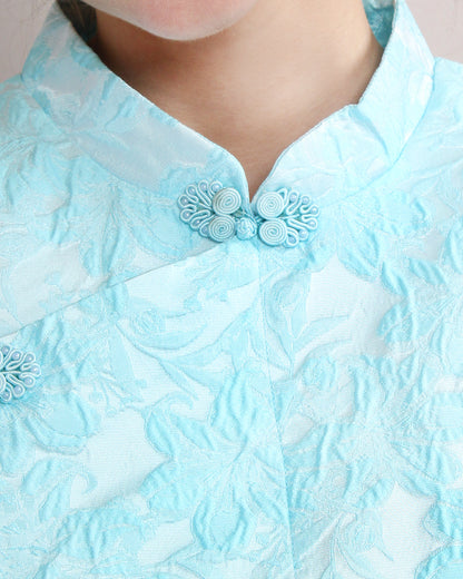 Floral Casual Cheongsam Dress