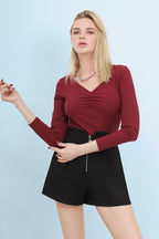 Cotton Ribbed Top