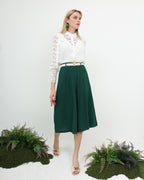 Chiffon Flare Wide Leg Pants