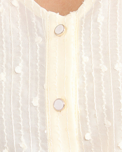 Elegant Maxi Summer Button Front Dress