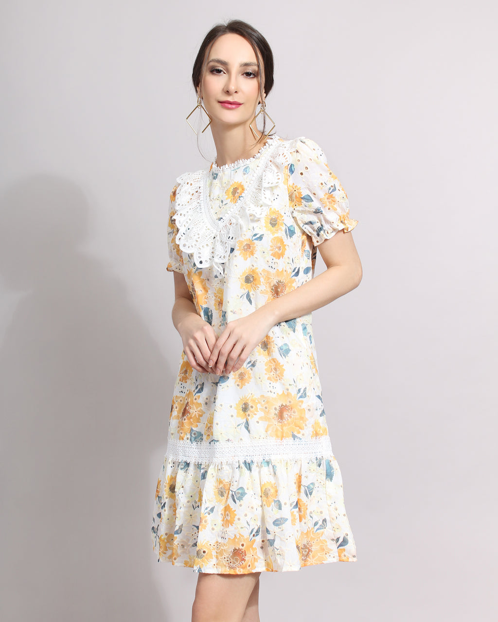 Lisa Eyelet Dress