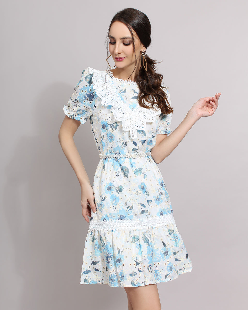 Lisa Eyelet Dress