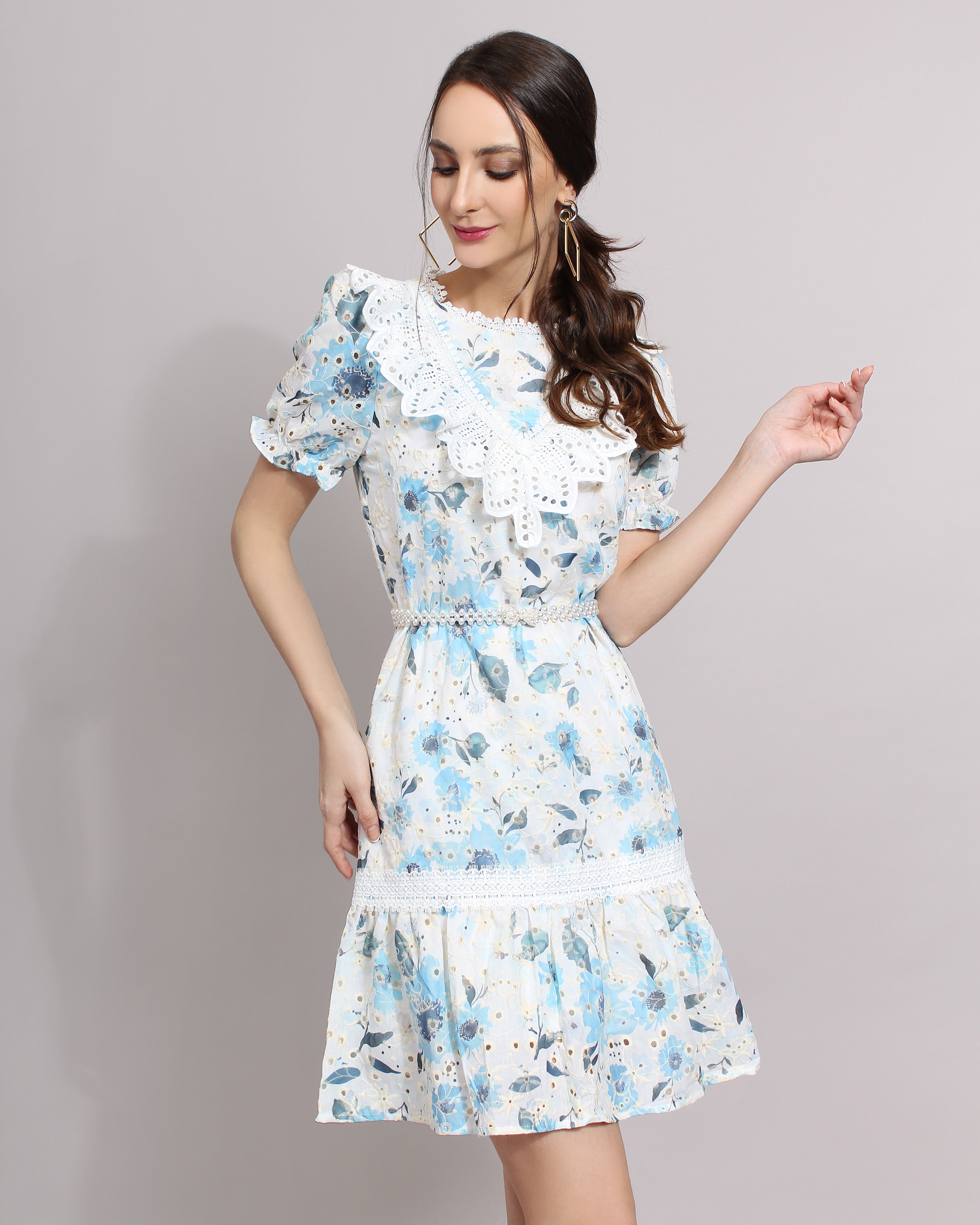 Lisa Eyelet Dress