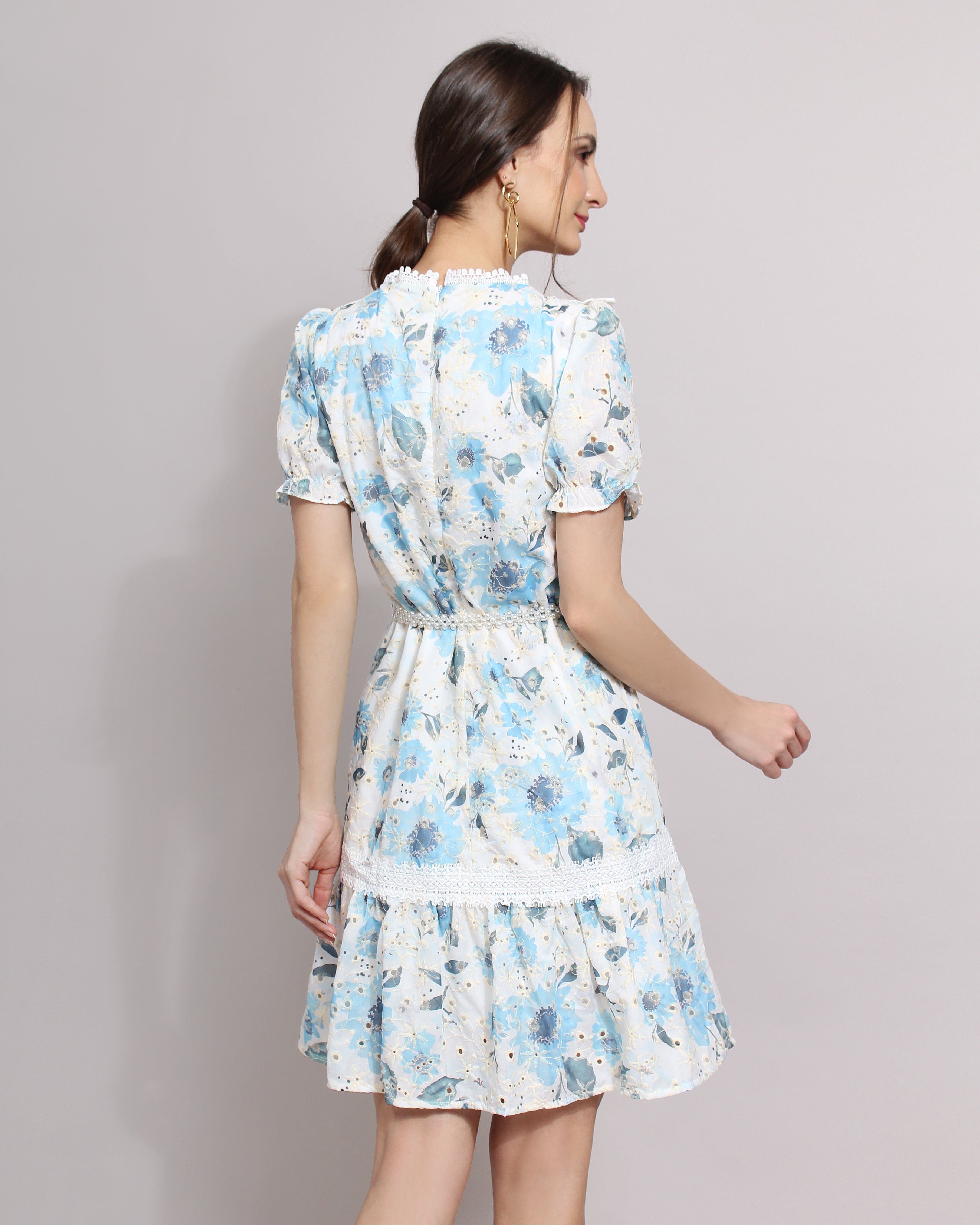 Lisa Eyelet Dress
