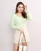 Heart Neckline Top