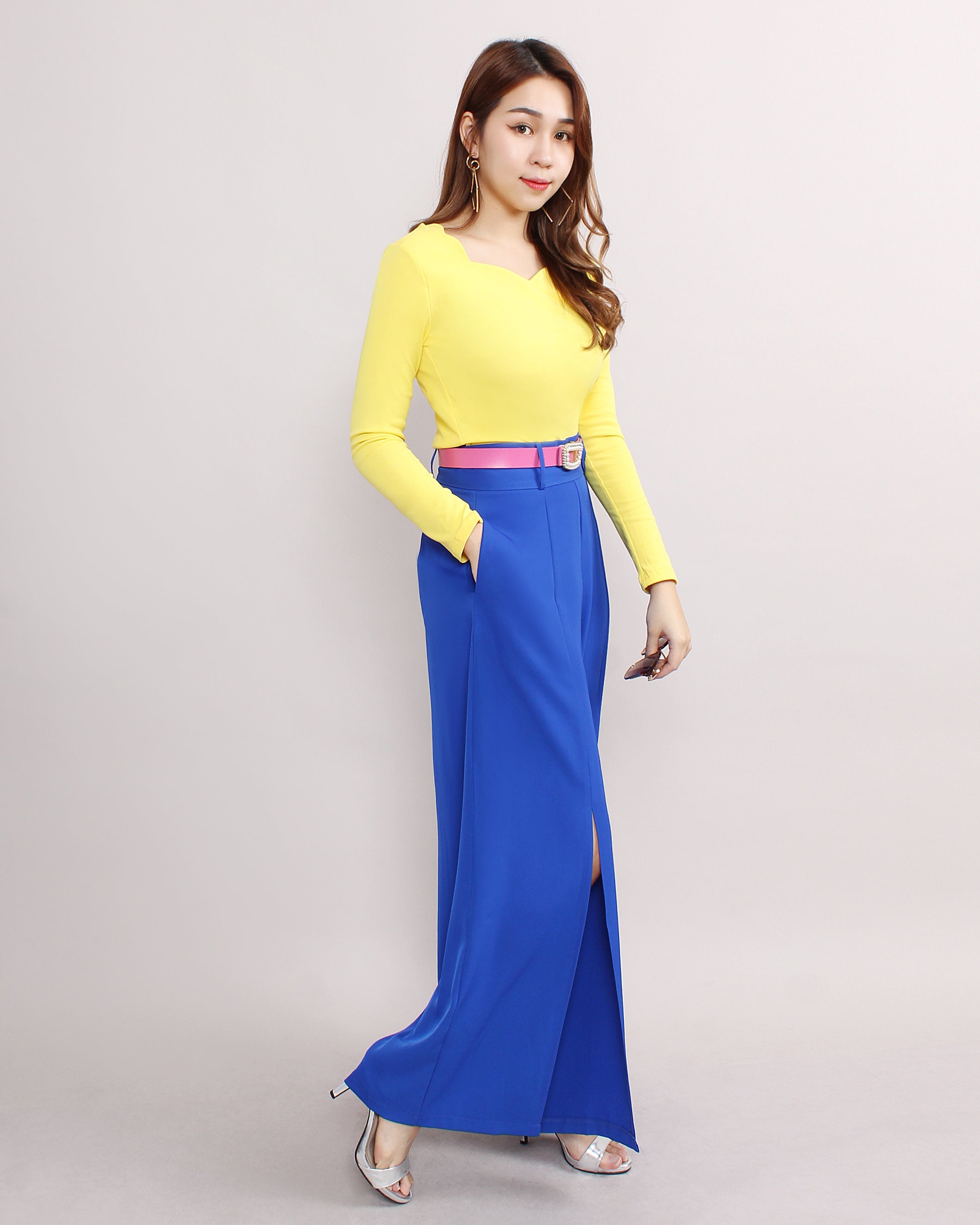 Heart Neckline Top