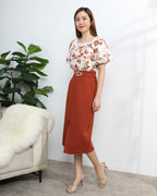 Simi Lace Puff Sleeve Blouse