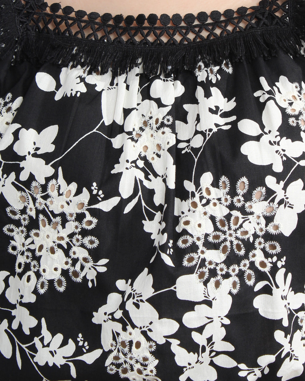 Simi Lace Puff Sleeve Blouse