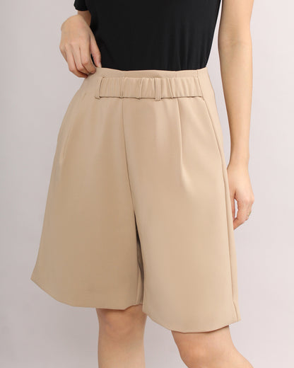 Casual Plicated Loose Baggy Midi Pants