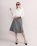 Pleated Skirt [FREE Leather Belt]
