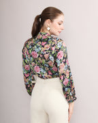 Jade Elysia Satin Frog Button Knot Cheongsam Blouse
