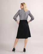 Pleated Skirt [FREE Leather Belt]